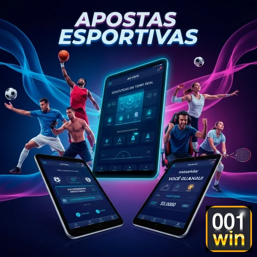 Imagem sobre apostas esportivas VIP da 001win, destacando oportunidades exclusivas.