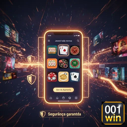 Jogos de cassino disponíveis no aplicativo para dispositivos móveis