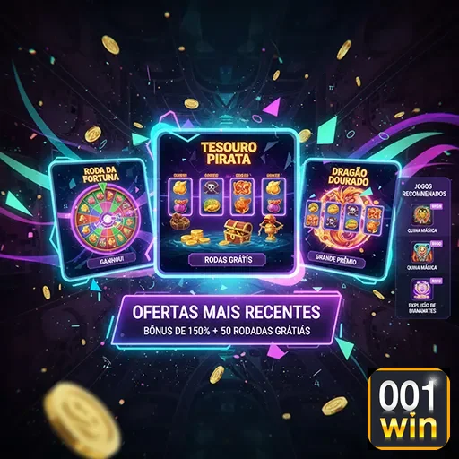Ofertas mais recentes do 001win, destacando promoções e descontos imperdíveis.